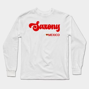 Saxony: I love Germany  Deutschland Long Sleeve T-Shirt